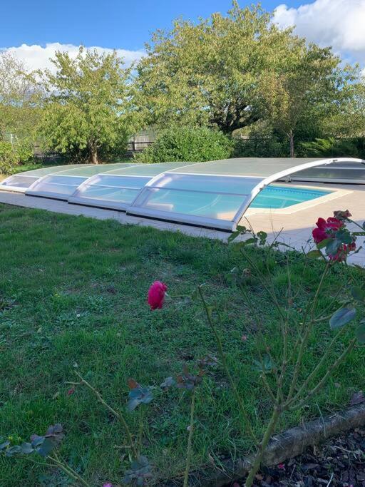 Gite 3 Etoiles Les Gourlines Avec Balneo, Veranda, Piscine Et Garage Avermes Eksteriør bilde